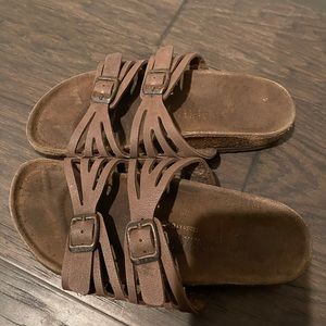 Brown Birkenstock’s
